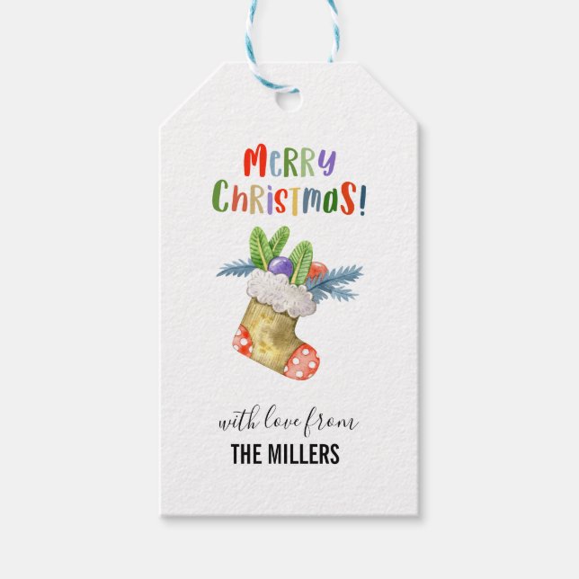 Jul Presentetikett (Framsidan)