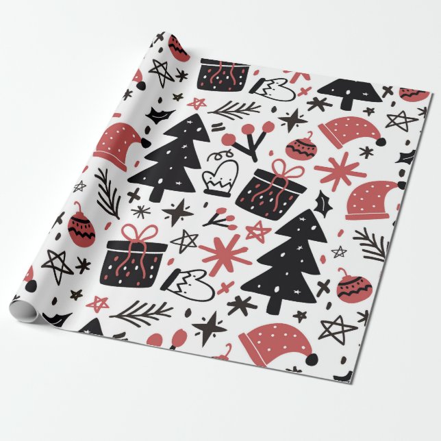 "Jul" Presentpapper (Utrullad)