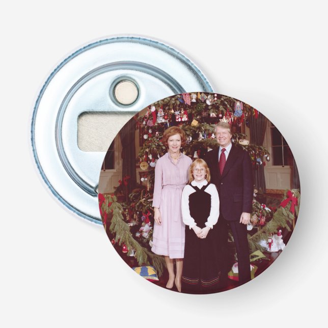 Jul President James Jimmy Carter Vita huset Flasköppnare (Framsidan)