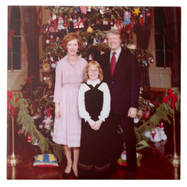 Jul President James Jimmy Carter Vita huset Kakelplatta
