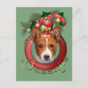 Jul - pryda korridorerna - Basenjis Helg Vykort