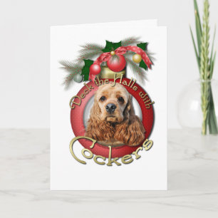Jul - pryda korridorerna - cockerspaniels helgkort