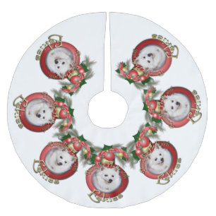 Jul - pryda korridorerna - Eskies Julgransmatta Borstad Polyester