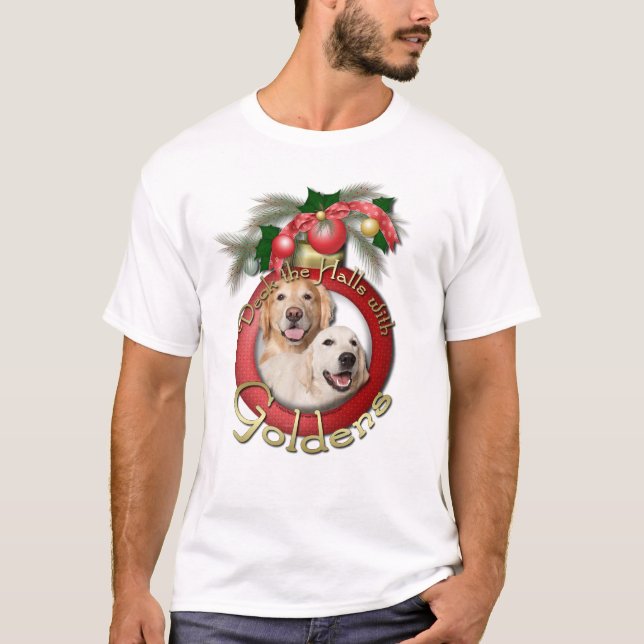 Jul - pryda korridorerna - Goldens kran Tebow Tee (Framsida)