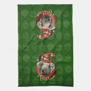 Jul - pryda korridorerna - Koalas Kökshandduk