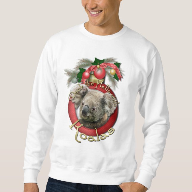 Jul - pryda korridorerna - Koalas Sweatshirt (Framsida)