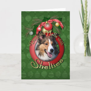 Jul - pryda korridorerna - Shelties Helgkort