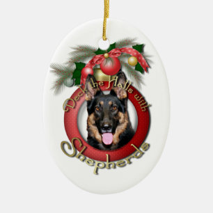 Jul - pryda korridorerna - shepherds - Kuno Julgransprydnad Keramik