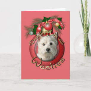 Jul - pryda korridorerna - Westies Helgkort
