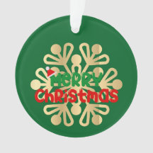 Jul, prydnadsföremål med snöflake 02