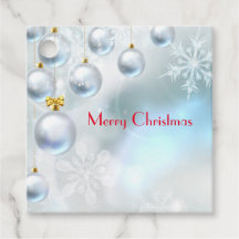 jul-prydnadsföremål och snöflingor