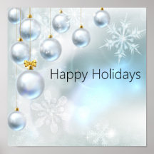 jul-prydnadsföremål och snöflingor