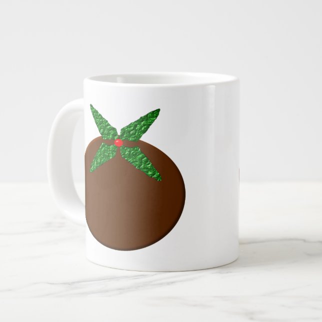 Jul Pudding Mugg Jumbo Mugg (Framsida vänster)