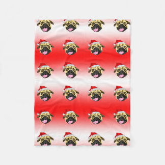 Jul Pug Flanellfilt Fleecefilt