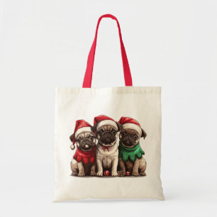 Jul Pug Hundar Tygkasse