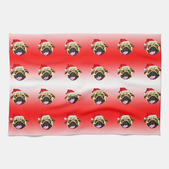 Jul Pug Kökshandduk (Horisontell)