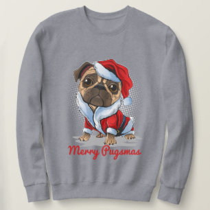 Jul Pug Lång Ärmad Tröja
