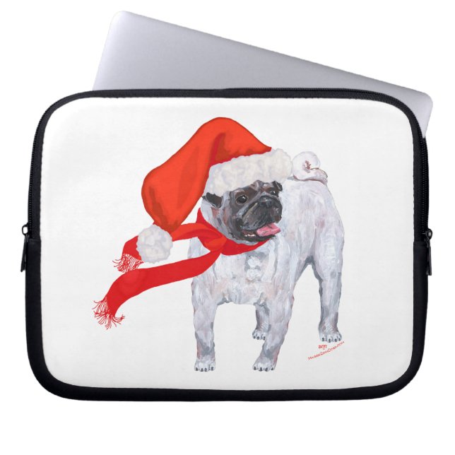 Jul-Pug Laptop Sleeve (Framsidan)