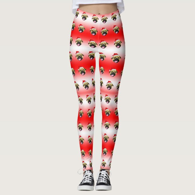 Jul Pug Leggings (Framsida)