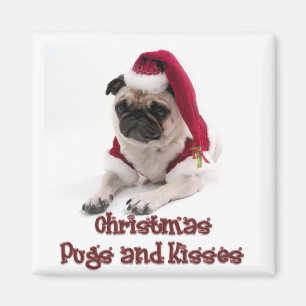Jul Pugs och Kisses Magnet