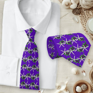 Jul Purple Starfish mönster slips
