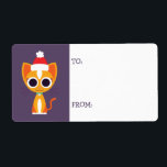 Jul Purrl the Cat Fraktsedel<br><div class="desc">Purrl är en Pisces, och precis som hennes skylt fiskar hon kärlek. Hon är väldigt bra på att förstå relationer, men hon kan vara lite fåfäng. Hennes vänner får ibland henne att beundra sig själv i spegel. Purrl står för ett bra leopard-tryck. Dela tabby, del Siamese och hela mode, hon...</div>
