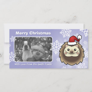 Jul Pygmy Hedgehog Julkort