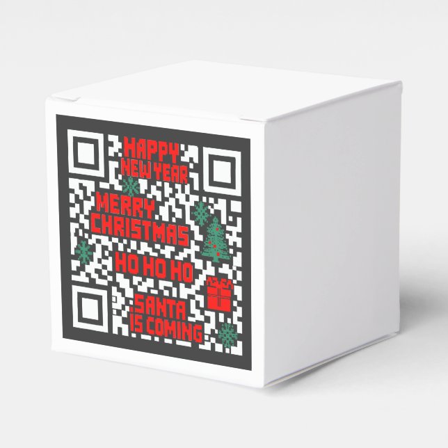Jul QR-kod present Presentaskar (Framsidan Sidan)