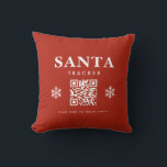 Jul QR-kod Santa Tracker Red Kudde<br><div class="desc">Barnen kommer att kärlek denna enkla moderna QR-kod, Santa Tracker dekorativ kudde i jul. Konfigurera enkelt QR-koden genom att kopiera URL:en (webbplatsen adress) till din favoritwebbplats Santa Tracking och klistra in den i avsnittet "Add URL here" (lägg till URL här). Barnen kommer att spåra tomten i kärlek genom att skanna...</div>