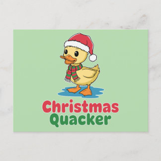 Jul Quacker Helg Vykort