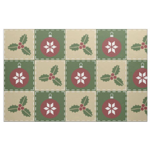 Jul Quilt Fabric Tyg