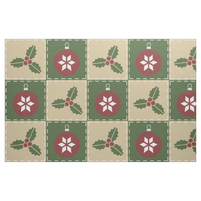 Jul Quilt Fabric Tyg (Fat Quarter)