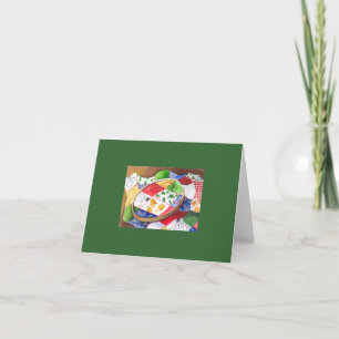 Jul Quilt Helgkort