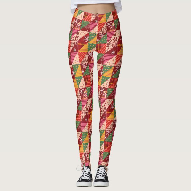 Jul Quilt Leggings (Framsida)