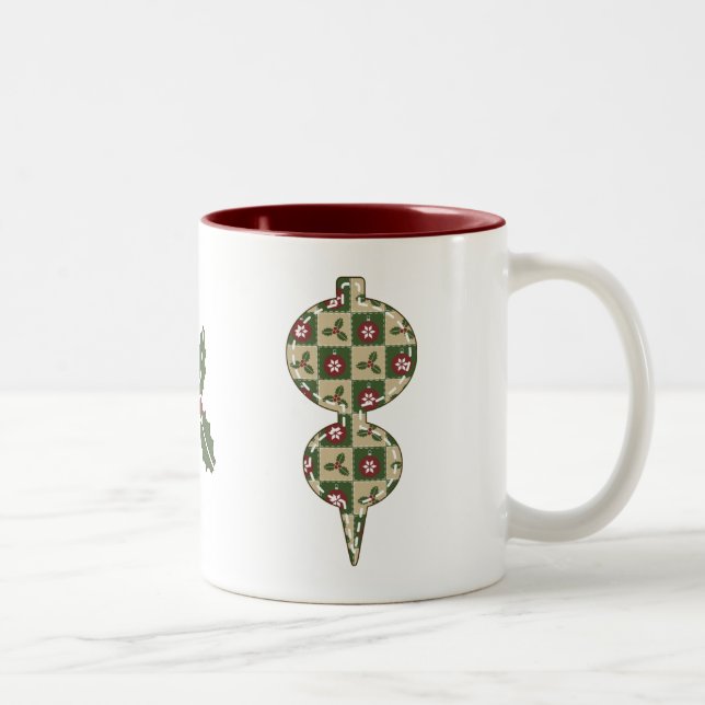 Jul Quilt Mugg (Höger)