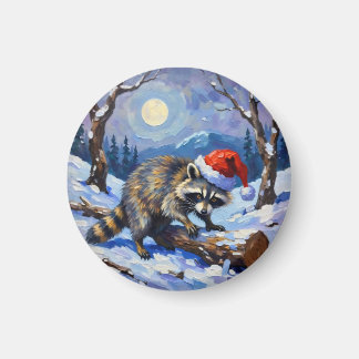 Jul Raccoon Magnet