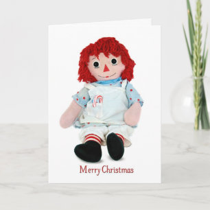 Jul Rag Doll Helgkort