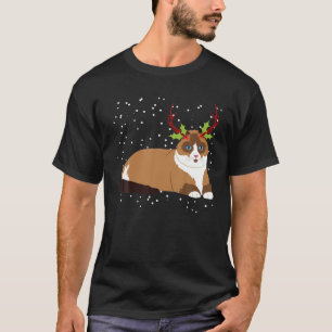Jul Ragdoll Cat Reindeer Antlers T Shirt
