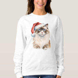 Jul Ragdoll cat Watercolor T Shirt