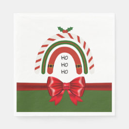 Jul Rainbow Låt det snöa Pappersservett