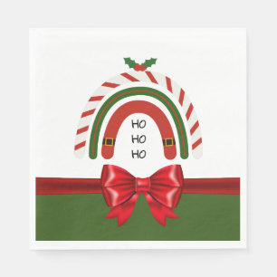 Jul Rainbow Låt det snöa Pappersservett