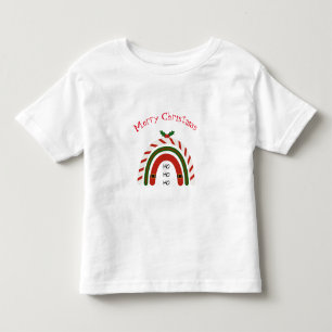 Jul Rainbow Låt det snöa T Shirt