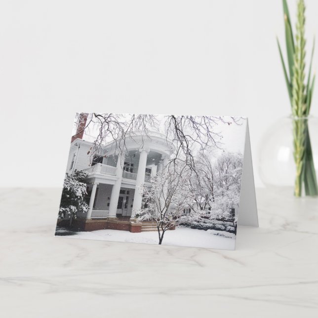 Jul Raleigh NC North Carolina Arkitektur Helgkort (Framsida)