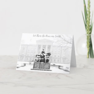 jul Raleigh NC North Carolina State Huvudstad Helgkort