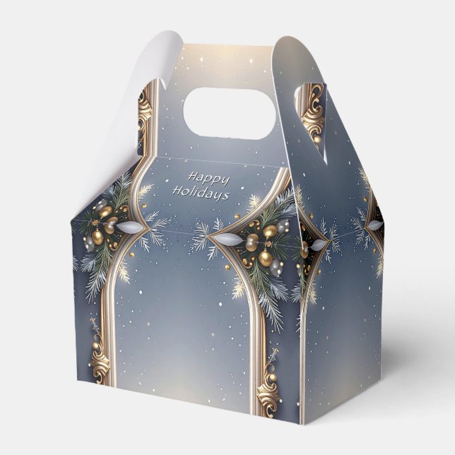 Jul Ram Helgdag Gift Box Presentaskar (Framsidan Sidan)