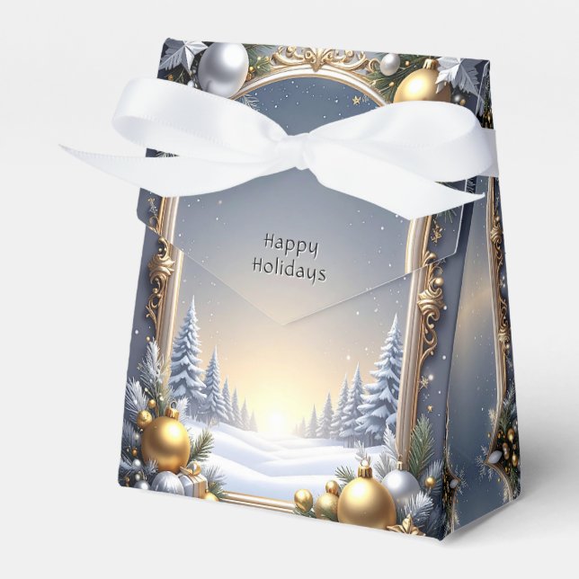 Jul Ram Helgdag Gift Box Presentaskar (Framsidan Sidan)