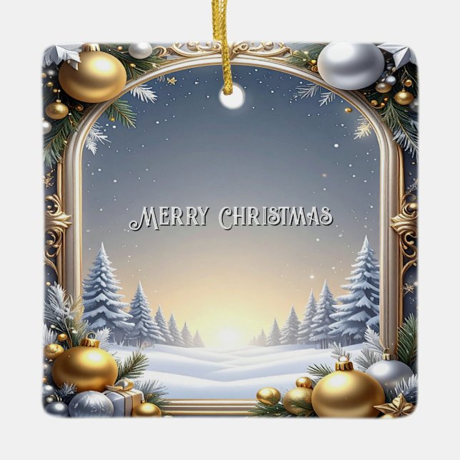 Jul Ram Helgdag Ornament (Framsida)