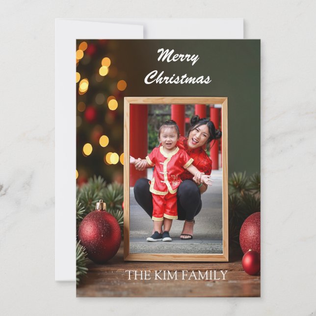 Jul Ram Julkort (Framsida)