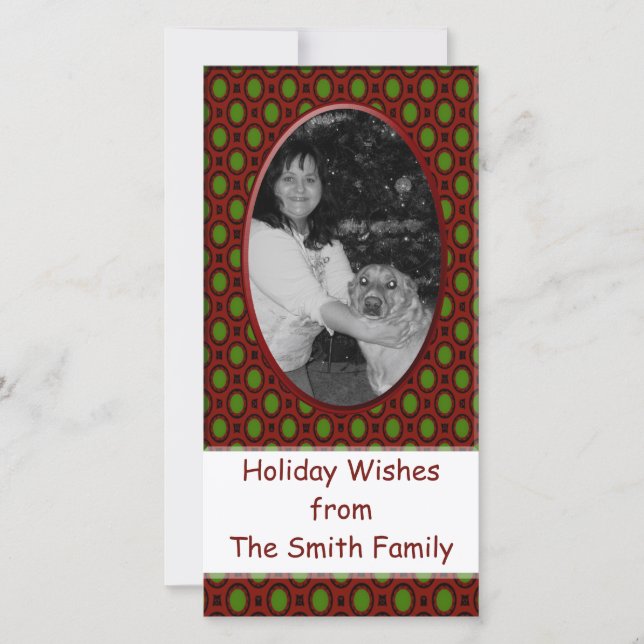 Jul ram julkort (Framsida)