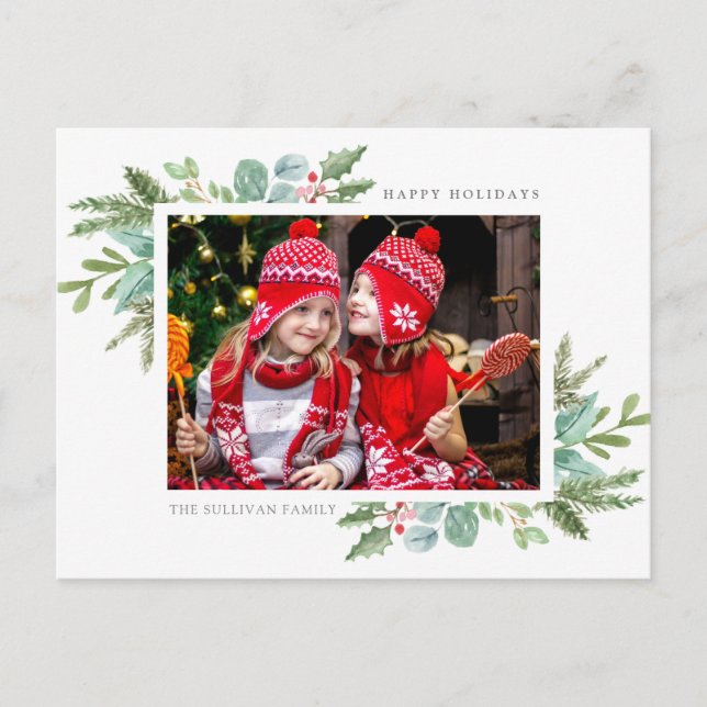 Jul Ram Photo Helgdag Vykort (Framsida)